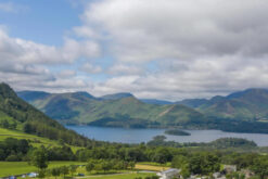 Scenic view of Keswick